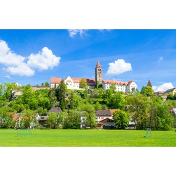 Lais Puzzle - Panorama zeigt den Ort Kastl im Lauterachtal - 2.000 Teile