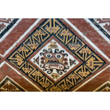Lais Puzzle - Details der Fresken von der Huaca de la Luna bei Trujillo, Peru - 2.000 Teile