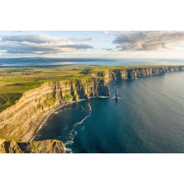 Lais Puzzle - Luftaufnahme aus der Vogelperspektive von den weltberühmten Cliffs of Moher in der Grafschaft Clare, Irland. Scenic Irish ländlichen Landschaft Natur entlang der wilden atlantischen Weg - 2.000 Teile