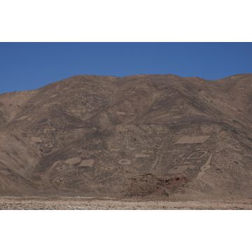 Lais Puzzle - Große Gruppe alter Petroglyphen auf den Hügeln bei Cerro Pintados in der Atacama-Wüste in der Tarapaca-Region im Norden Chiles. - 2.000 Teile