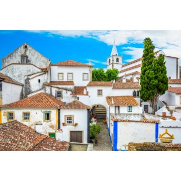Lais Puzzle - Malerische Sommerlandschaft in Obidos, Bezirk Leiria, Portugal. - 2.000 Teile