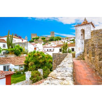 Lais Puzzle - Sommerliche Aussicht in Obidos, Bezirk Leiria, Portugal - 2.000 Teile