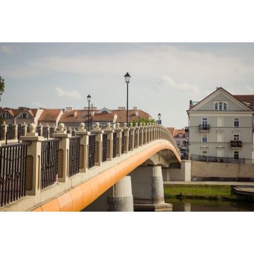 Lais Puzzle - Blick auf die Brücke und das Ufer des Flusses Warta in der polnischen Stadt Konin - 2.000 Teile