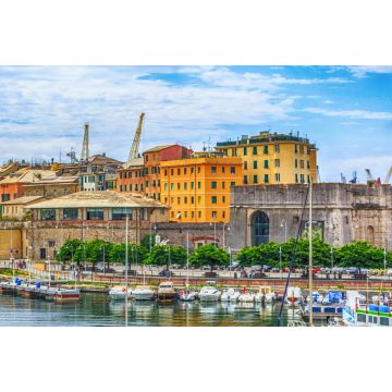 Lais Puzzle - Genua Hafen Meerblick mit Yachten - 2.000 Teile