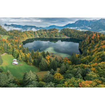 Lais Puzzle - Blick auf den Freibergsee, Bundesland Sachsen, Deutschland. - 2.000 Teile