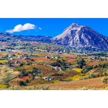 Lais Puzzle - Bunter Teppich der Weinberge in den Herbstfarben. Benevento, Italien - 2.000 Teile