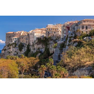 Lais Puzzle - Panorama der Kirche Santa Maria dell'Isola mit Tropea-Stadt in Kalabrien, Italien - 2.000 Teile