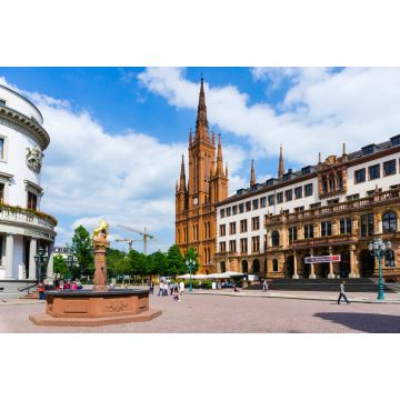 Lais Puzzle - Rathaus, Nassauer Dom, Marktbrunnen, Marktplatz, Wiesbaden, Hessischer Landtag - 2.000 Teile