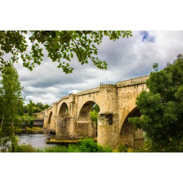 Lais Puzzle - Brücke. Fluss Minho. Ourense Stadt, Galizien, Spanien - 2.000 Teile