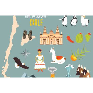 Lais Puzzle - Repräsentative Bilder von Chile, Landschaften, Vulkanen, Traditionen, Symbolen und Kultur - 2.000 Teile