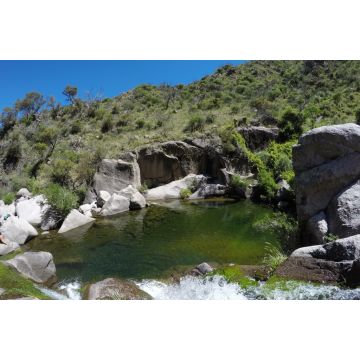 Lais Puzzle - Naturschwimmbad mit schönen grünen Farben, Laguna de las uvas in San Luis, Argentinien - 2.000 Teile