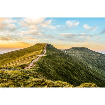 Lais Puzzle - Sonnenuntergang über Pen Y Fan, Gebirgskette, Wales UK - 2.000 Teile