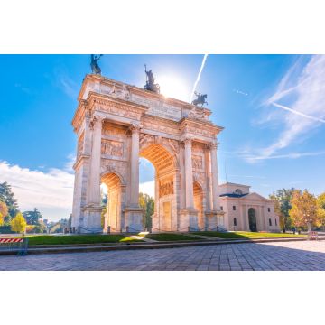 Lais Puzzle - Friedensbogen oder Arco della Pace, Stadttor in der Mitte der Altstadt von Mailand am sonnigen Tag, Lombardei, Italien - 2.000 Teile
