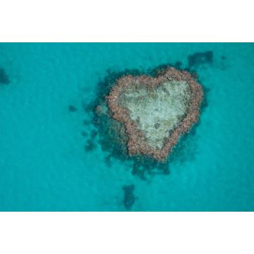 Lais Puzzle - Herz-Riff im Great Barrier Reef, vom Wasserflugzeug aus gesehen - 2.000 Teile