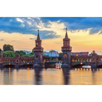 Lais Puzzle - Blick auf die Stadt Berlin an der Oberbaumbrücke und die Spree, Berlin, Deutschland - 2.000 Teile