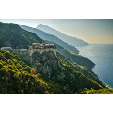 Lais Puzzle - Das Kloster Simonopetra in der Mönchsrepublik Berg Athos, Griechenland - 2.000 Teile
