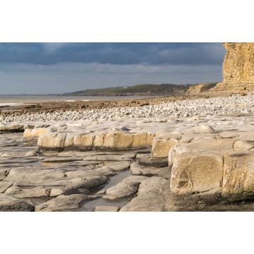 Lais Puzzle - Die Steine und Klippen von Monknash Beach, Vale of Glamorgan, Wales, UK - 2.000 Teile