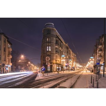 Lais Puzzle - Nachtverkehr in der Stadt Zabrze, Polen - 2.000 Teile