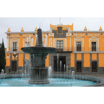 Lais Puzzle - Brunnen des Prinzipaltheaters Puebla Mexiko - 2.000 Teile