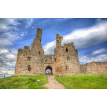 Lais Puzzle - Englische mittelalterliche Burg Dunstanburgh Northumberland England - 2.000 Teile