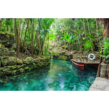 Lais Puzzle - Blauer Fluss in Xcaret, Mexiko - 2.000 Teile