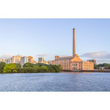 Lais Puzzle - Gasometro und Guaiba-See bei Sonnenuntergang, Porto Alegre, Brasilien - 2.000 Teile