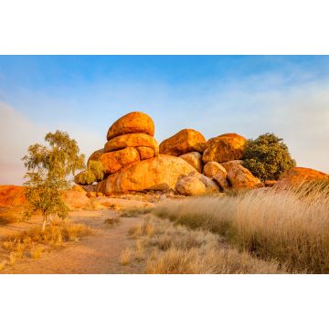 Lais Puzzle - Karlu Karlu, auch bekannt als The Devil's Marbles, ist ein beliebtes Ziel für Reisende im australischen Outback. Die Devil's Marbles befinden sich im Red Centre des Northern Territory, Australien - 2.000 Teile