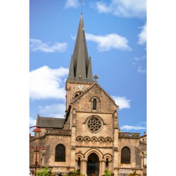 Lais Puzzle - Ligny en Barrois, Eglise notre dame des Vertus. Maas. Lothringen. Großer Osten - 2.000 Teile