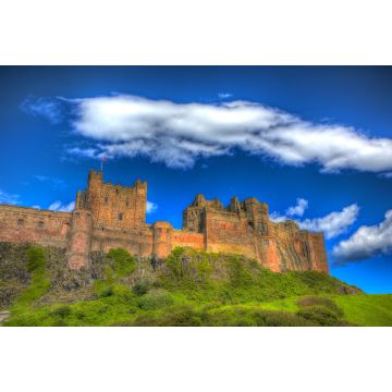 Lais Puzzle - Englische mittelalterliche Burg Bamburgh Northumberland, England - 2.000 Teile