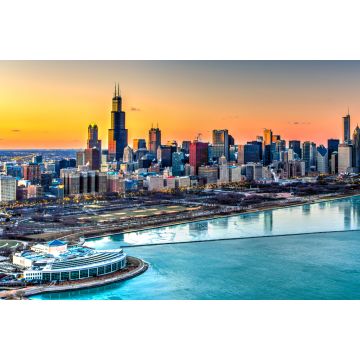 Lais Puzzle - Sonnenuntergang Chicago - 2.000 Teile