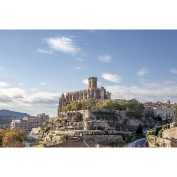 Lais Puzzle - Manresa mit Kathedrale oder La Seu im Zentrum, Katalonien, Spanien - 2.000 Teile