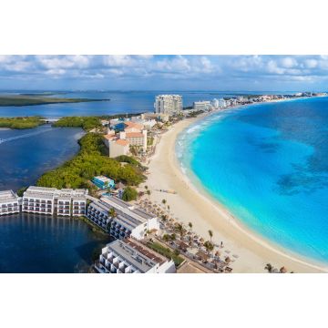 Lais Puzzle - Cancun mit Lagune und Strand, México - 2.000 Teile