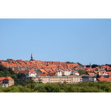 Lais Puzzle - Rotes Dach in der Stadt Randers Dänemark - 2.000 Teile