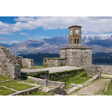 Lais Puzzle - Blick auf die Burg Gjirokaster in Albanien - 1.000 Teile