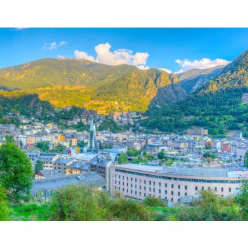 Lais Puzzle - Luftaufnahme von Andorra la Vella - 40, 100, 200, 500, 1.000 & 2.000 Teile