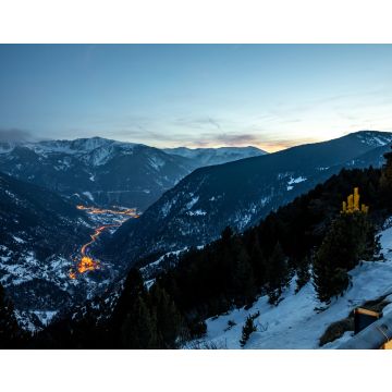 Lais Puzzle - Luftaufnahme von Andorra bei Sonnenuntergang - 40, 100, 200, 500, 1.000 & 2.000 Teile