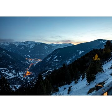 Lais Puzzle - Luftaufnahme von Andorra bei Sonnenuntergang - 1.000 Teile