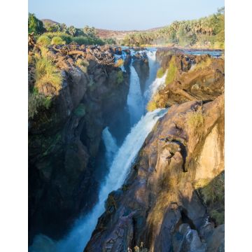 Lais Puzzle - Blick auf die malerischen Epupa-Fälle am Kunene-Fluss zwischen Angola und Namibia im Abendlicht - 40, 100, 200, 500, 1.000 & 2.000 Teile
