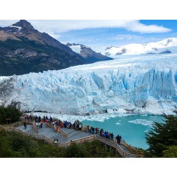Lais Puzzle - Touristen genießen den Blick auf den Perito-Moreno-Gletscher in Patagonien, Argentinien - 40, 100, 200, 500, 1.000 & 2.000 Teile