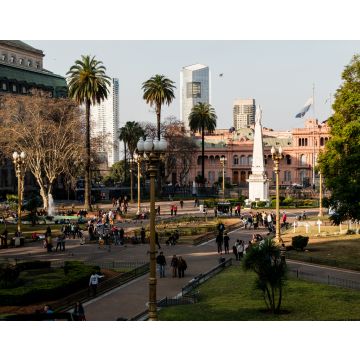 Lais Puzzle - Panoramablick auf die Plaza de Mayo, im Hintergrund die Casa Rosada - Buenos Aires, Argentinien - 40, 100, 200, 500, 1.000 & 2.000 Teile