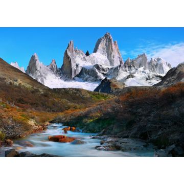 Lais Puzzle - Patagonien Berge Gletscher Wanderweg in Herbstlandschaft Mt. Cerro Fitz Roy Argentinien - 1.000 Teile