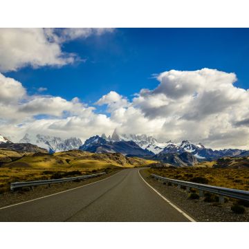 Lais Puzzle - Der Weg zum berühmten Gipfel Fitz Roy in Wolken in El Chalten in Argentinien - 40, 100, 200, 500, 1.000 & 2.000 Teile