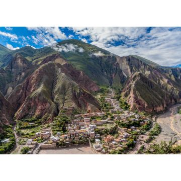 Lais Puzzle - Argentinien, das Dorf Iruya, Blick auf die Berglandschaft und das Dorf - 1.000 Teile