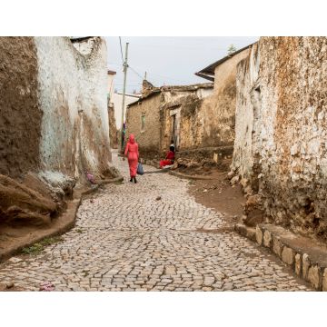 Lais Puzzle - Bunte Mauern und Kopfsteinpflaster in Harar, Äthiopien - 40, 100, 200, 500, 1.000 & 2.000 Teile