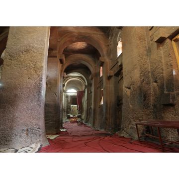 Lais Puzzle - Casa del Salvador del Mundo Bete Medhane Alem en Lalibela, Äthiopien - 1.000 Teile