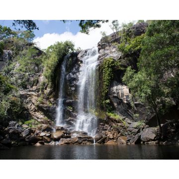 Lais Puzzle - Cascada grande con abundante agua en el medio de una foresta. Cooktown, Queensland, Australien - 40, 100, 200, 500, 1.000 & 2.000 Teile