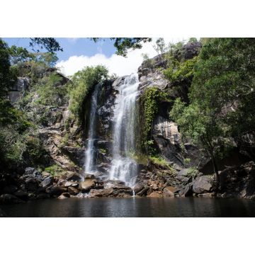 Lais Puzzle - Cascada grande con abundante agua en el medio de una foresta. Cooktown, Queensland, Australien - 1.000 Teile