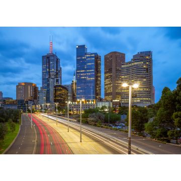 Lais Puzzle - Skyline von Melbourne im City Business District - 1.000 Teile