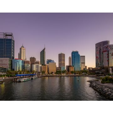 Lais Puzzle - Skyline von Perth bei Nacht in Westaustralien - 40, 100, 200, 500, 1.000 & 2.000 Teile