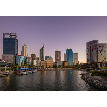 Lais Puzzle - Skyline von Perth bei Nacht in Westaustralien - 1.000 Teile